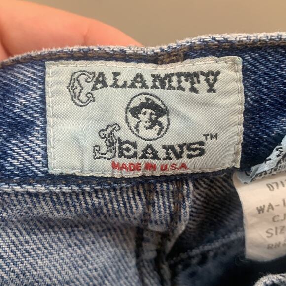 Vintage 90’s Calamity High Rise Straight Leg Jeans - Picture 2 of 7